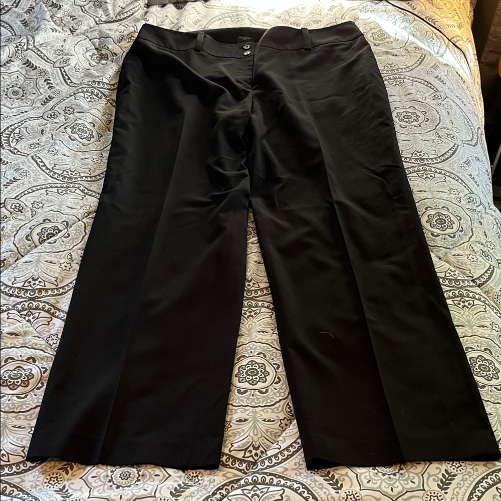 Ann Taylor Curvy Black Trousers